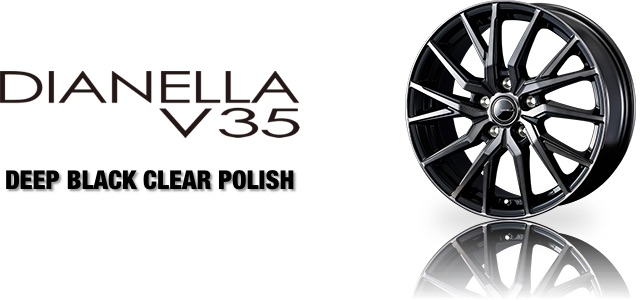 DIANELLA V35 DEEP BLACK CLEAR POLISH
